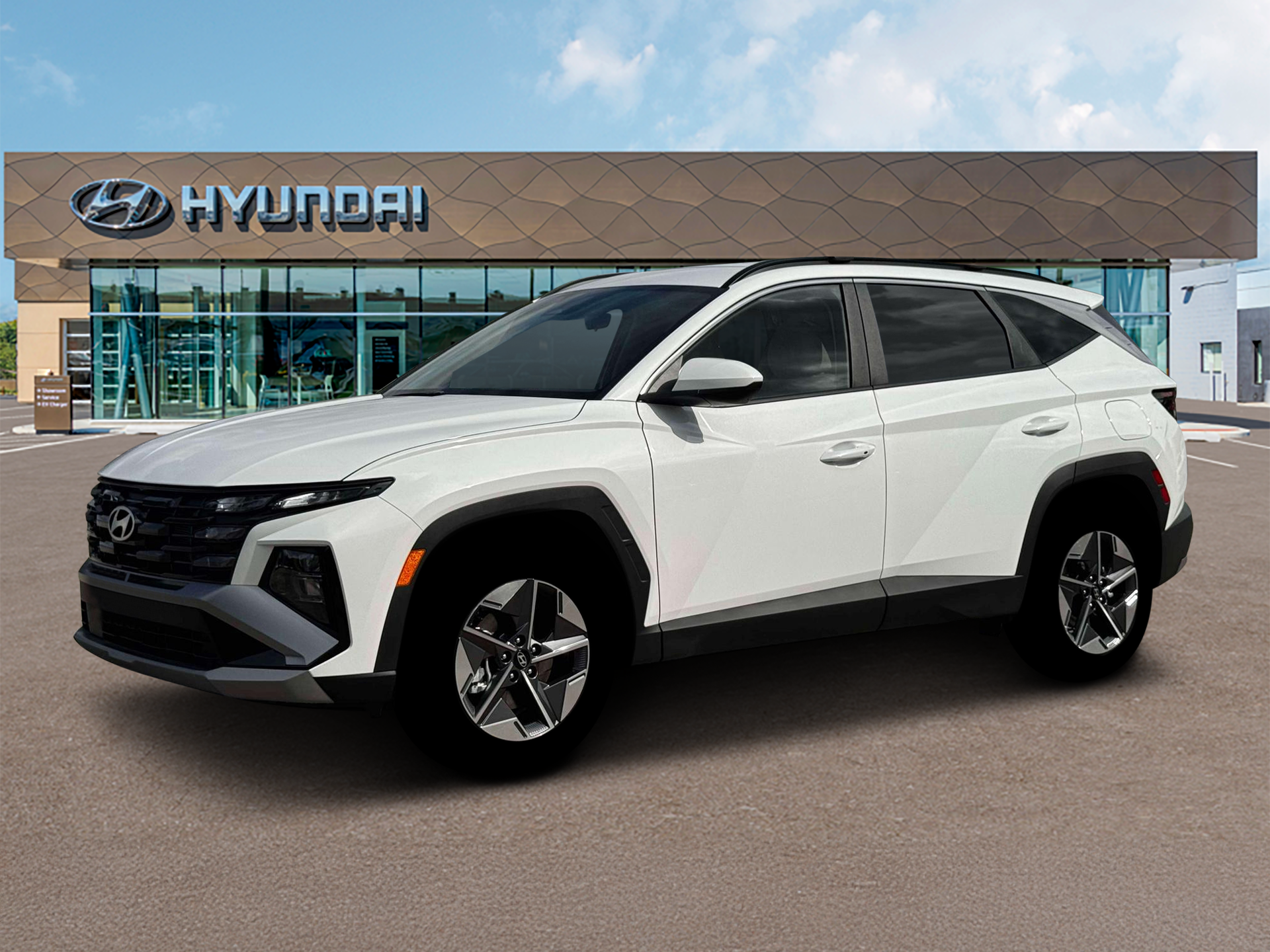 New 2026 White Hyundai SEL AWD image 2