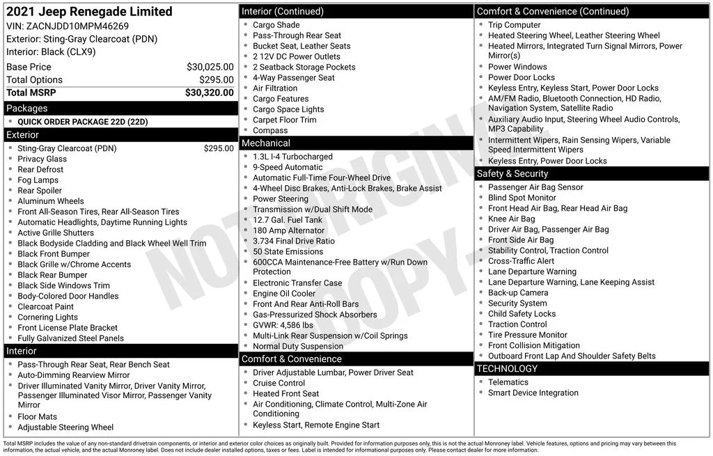 Used 2021 Gray Jeep Limited image 17