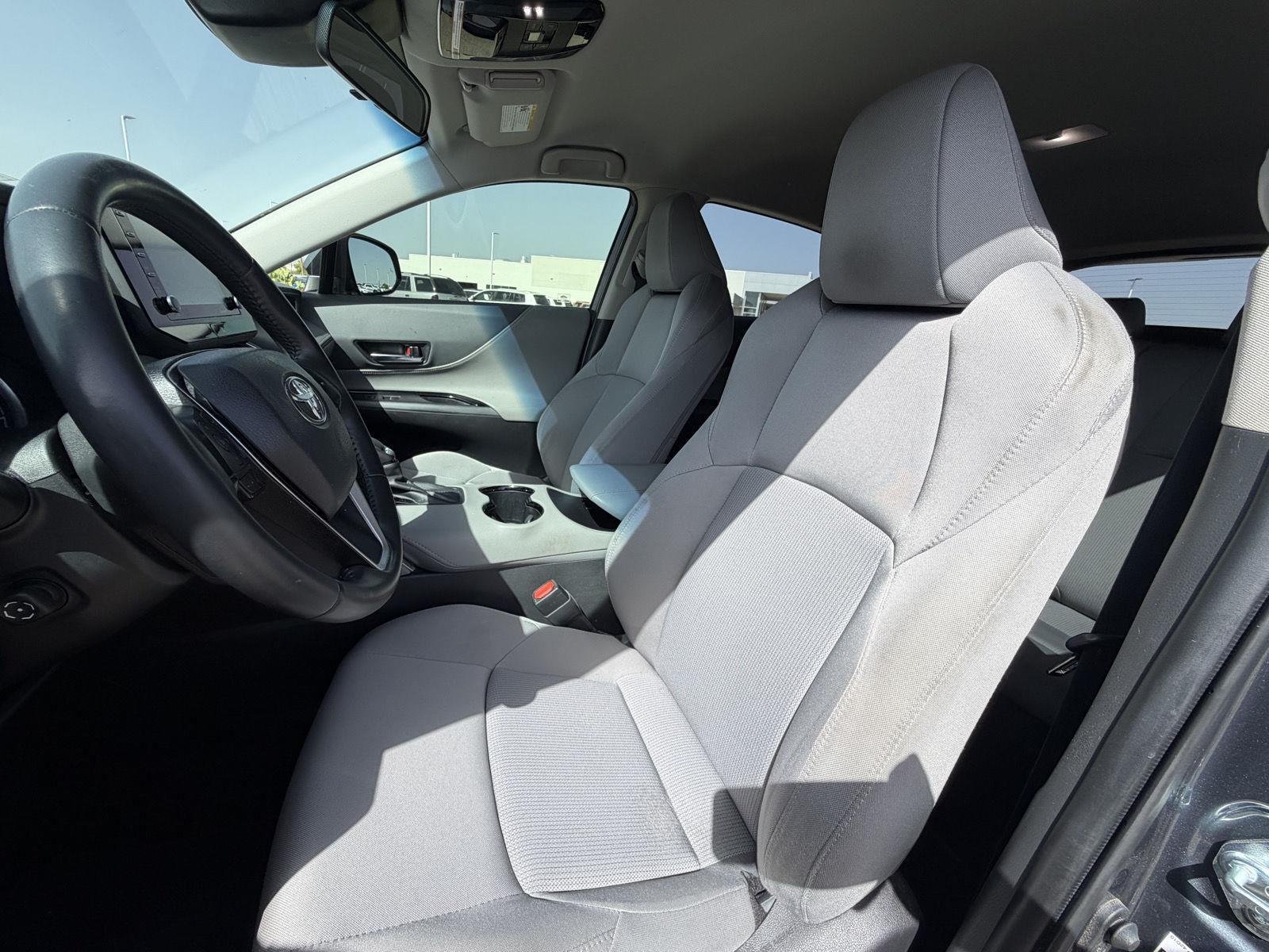 Used 2021 Coastal Gray Metallic Toyota LE image 14