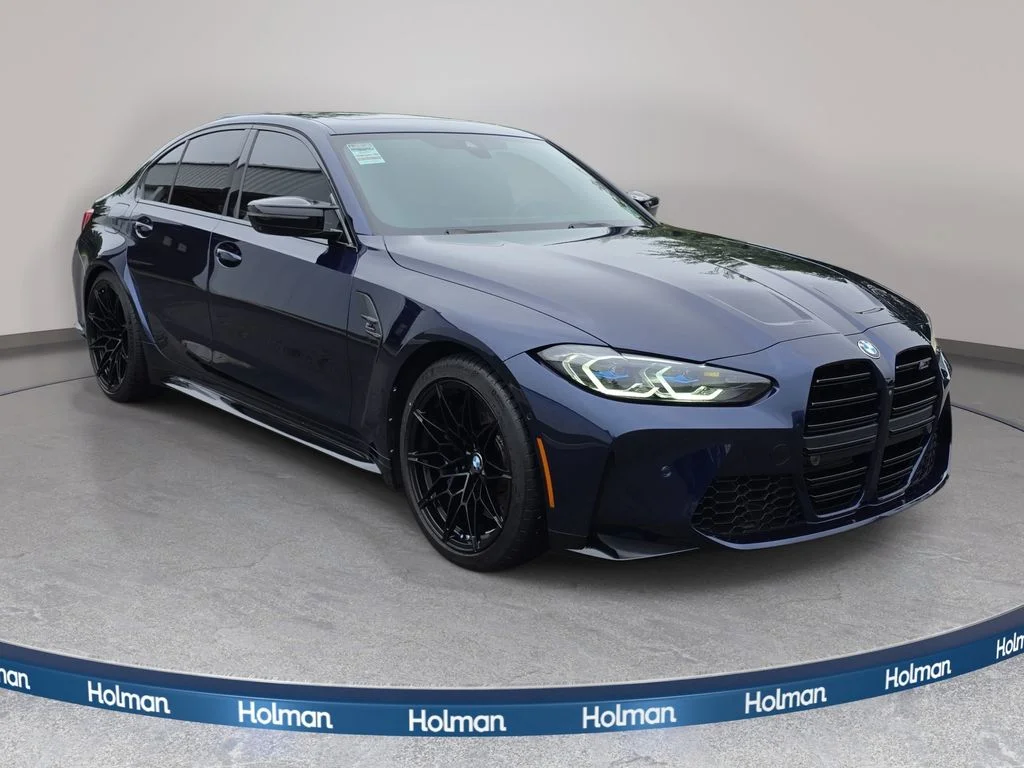 Used 2024 Tanzanite Blue II Metallic BMW Competition image 4