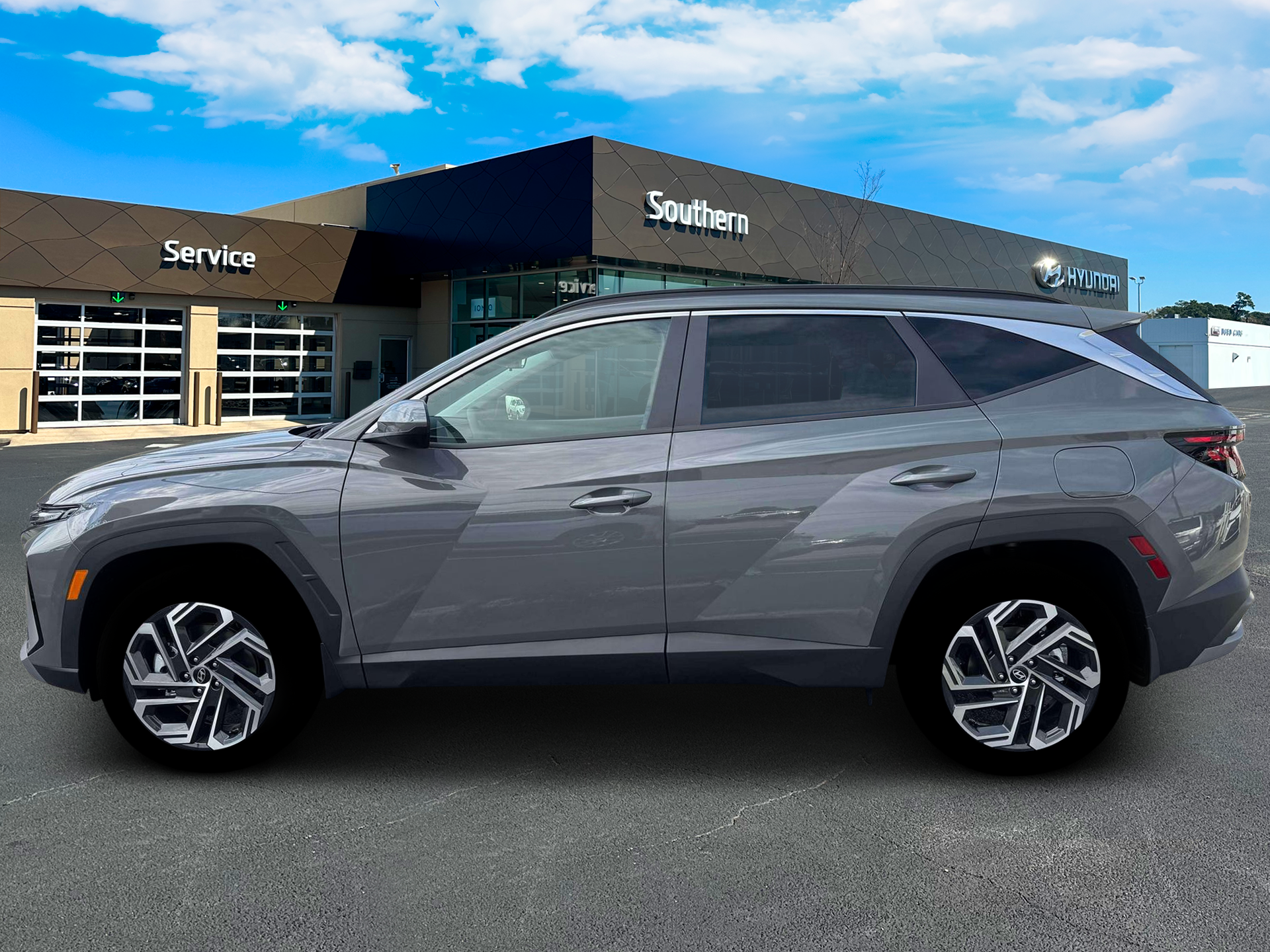 New 2026 Gray Hyundai SEL Plus AWD image 3