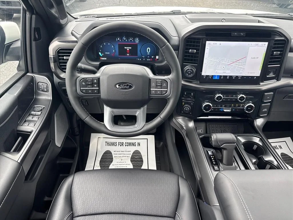 New 2026 Star White Metallic Tri-Coat Ford Lariat® image 23