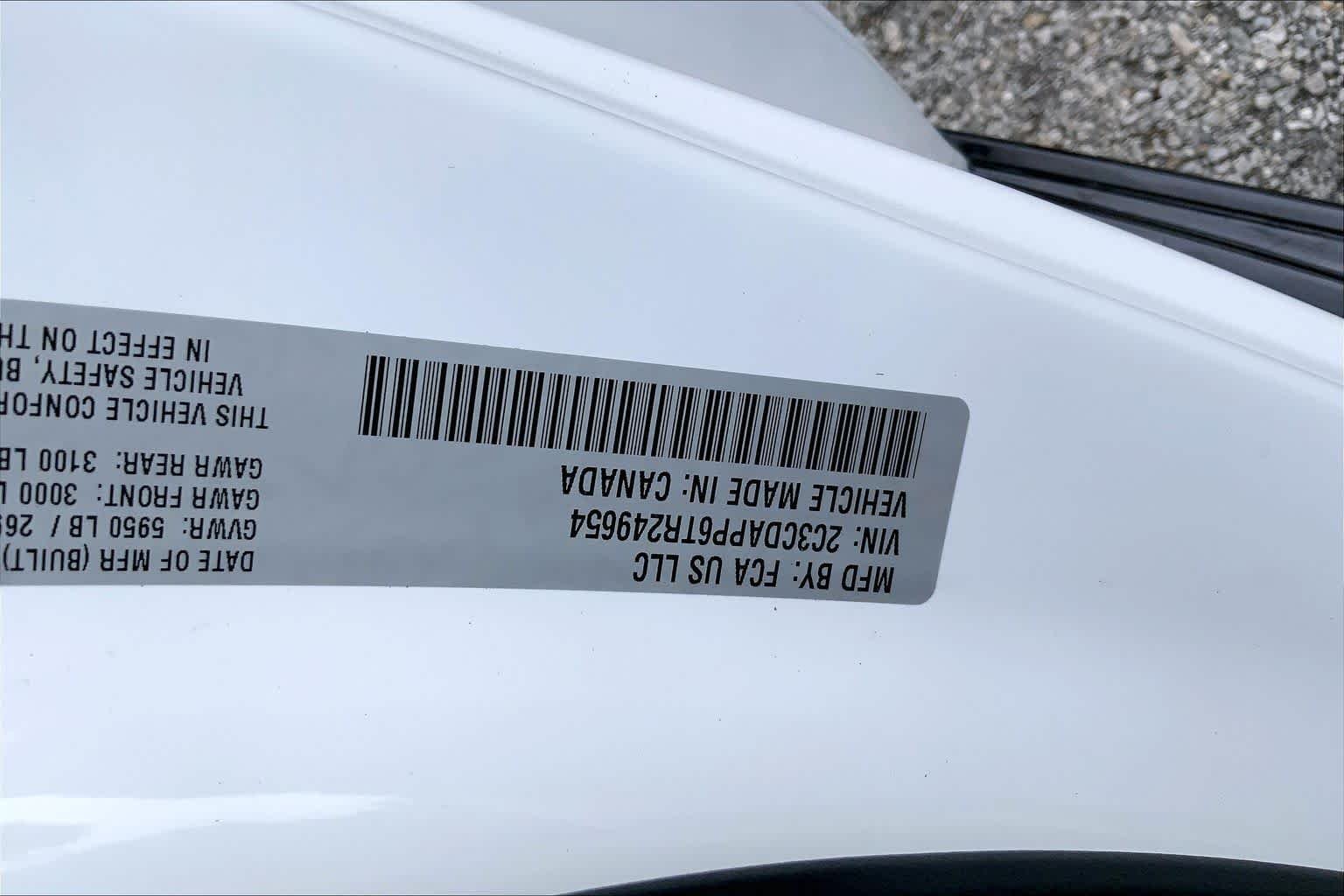 New 2026 White Knuckle Dodge R/T image 18