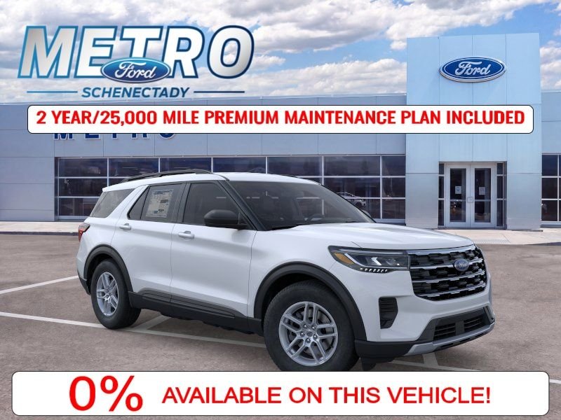 New 2026 Space White Metallic Ford Active image 1
