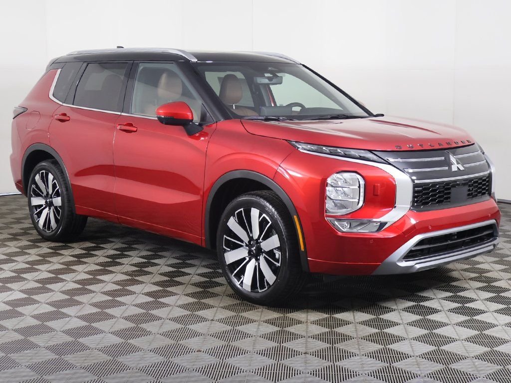 New 2025 Red Mitsubishi SEL image 61
