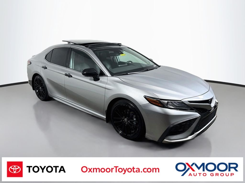 Used 2024 Celestial Silver Metallic Toyota XSE V6 image 1