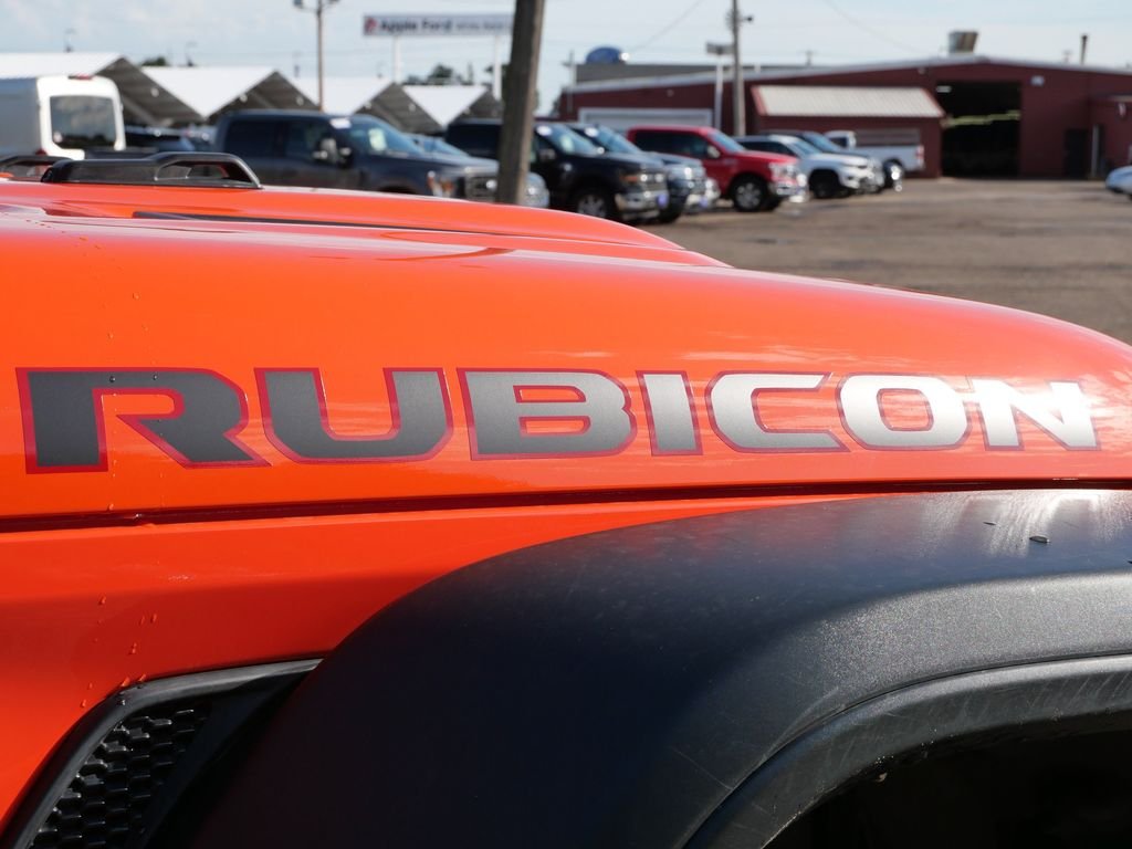 Used 2018 Orange Jeep Unlimited Rubicon image 10