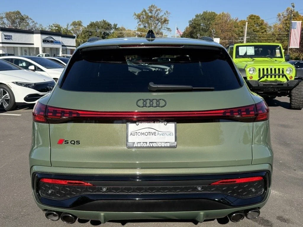 Used 2026 District Green Metallic Audi Premium Plus 3.0 TFSI quattro w/ Black Optic & Warm Weather image 4