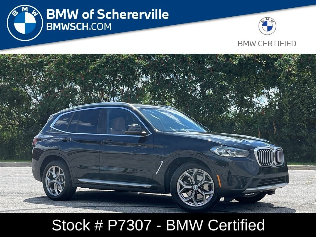 Certified Used 2024 Black Sapphire Metallic BMW xDrive30i image 1