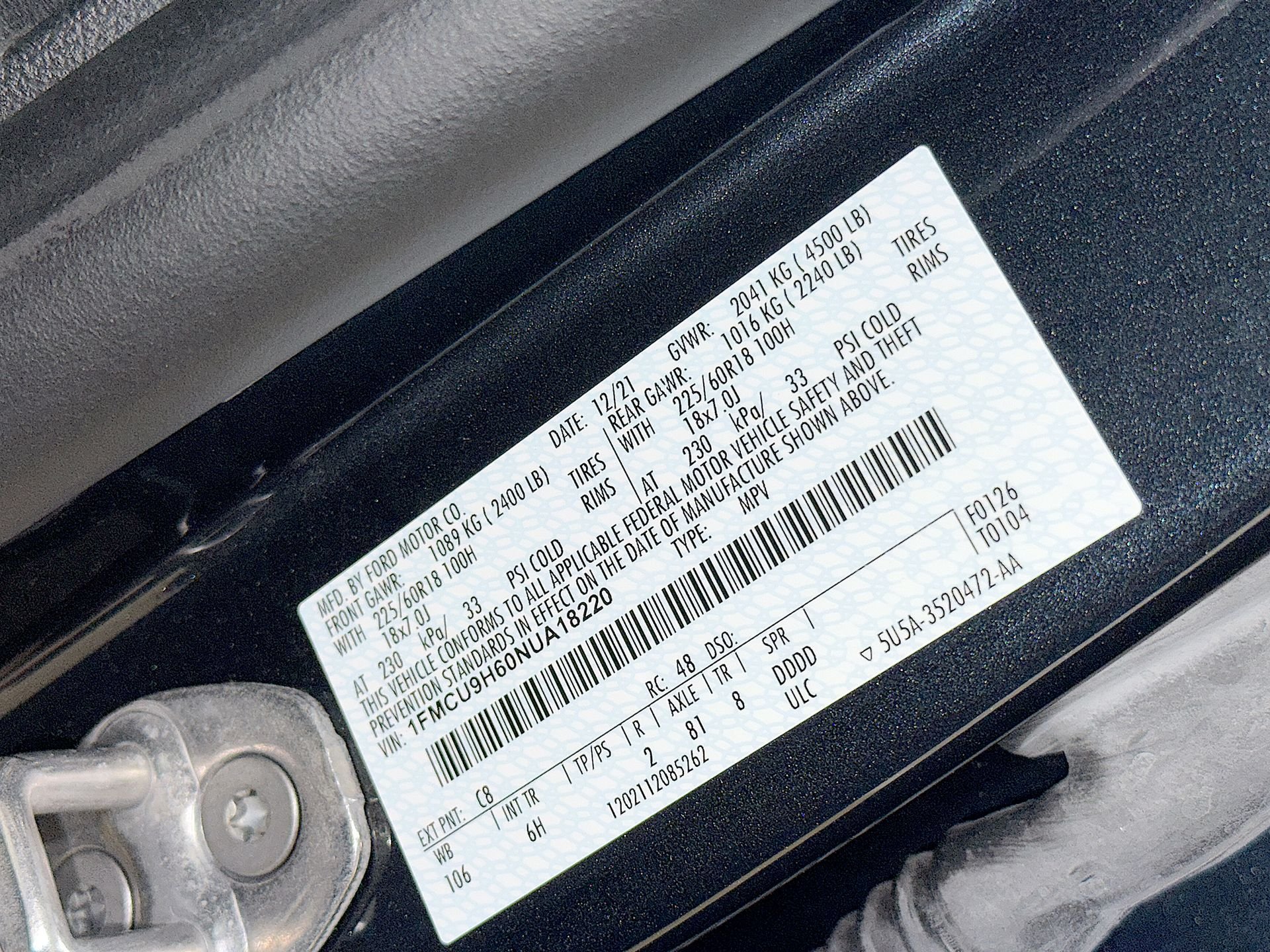 2022 Ford Escape SEL - Photo 32