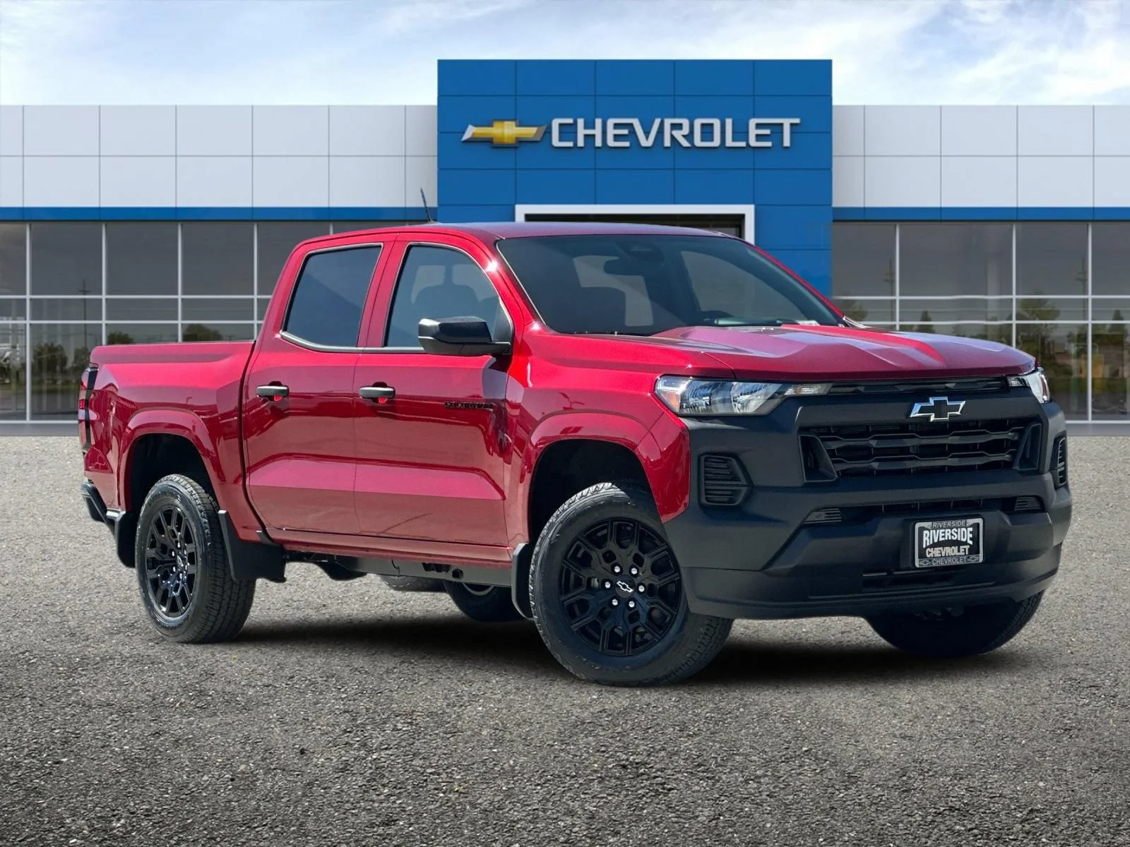 New 2026 Radiant Red Tintcoat Chevrolet WT image 2
