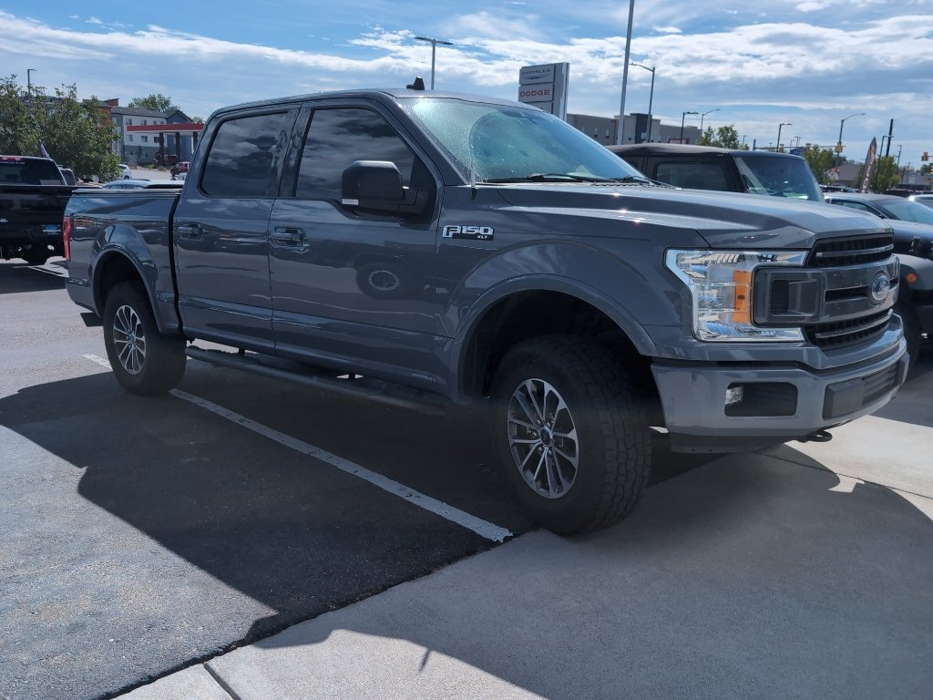 Used 2020 Abyss Gray Metallic Ford XLT image 2