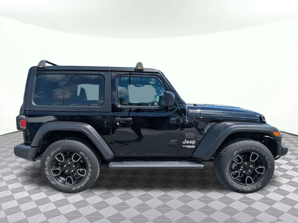 Used 2021 Black Jeep Sport S image 2