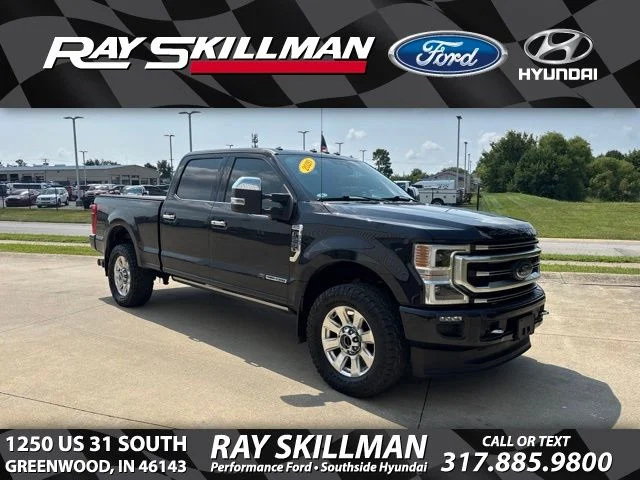 Certified Used 2020 Black Ford Platinum image 1