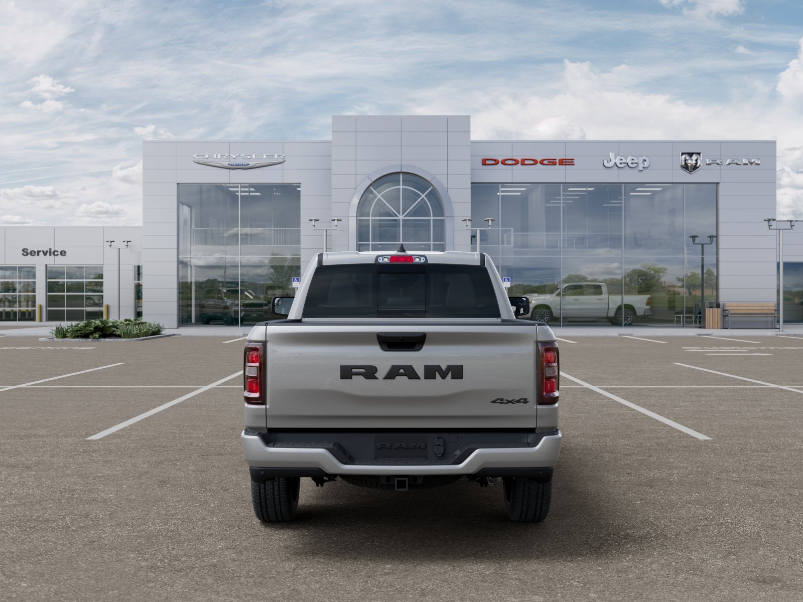 New 2026 Silver Zynith Exterior Paint RAM Tradesman image 37