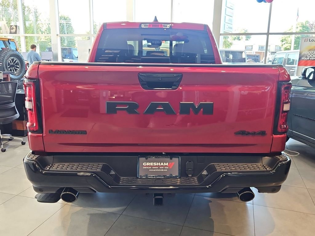 New 2026 Molten Red Pearl-Coat Exterior Paint RAM Laramie image 6