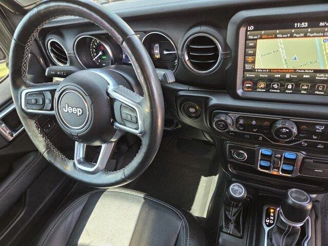 Used 2021 Sting-Gray Clearcoat Jeep Unlimited Sahara image 30