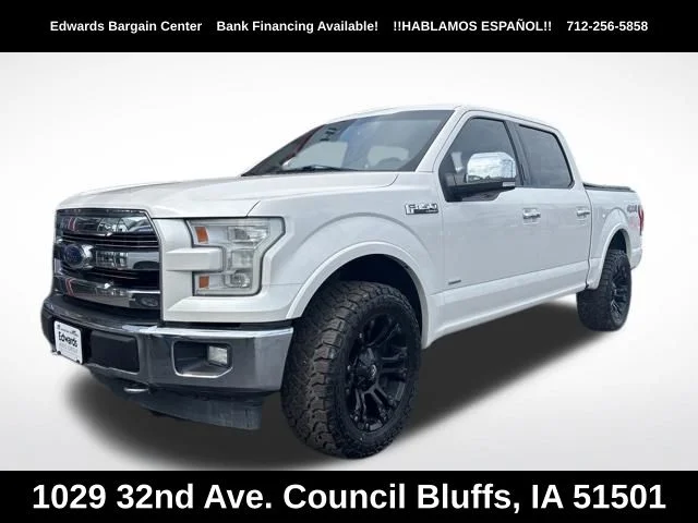 Used 2017 Black Ford Lariat image 3