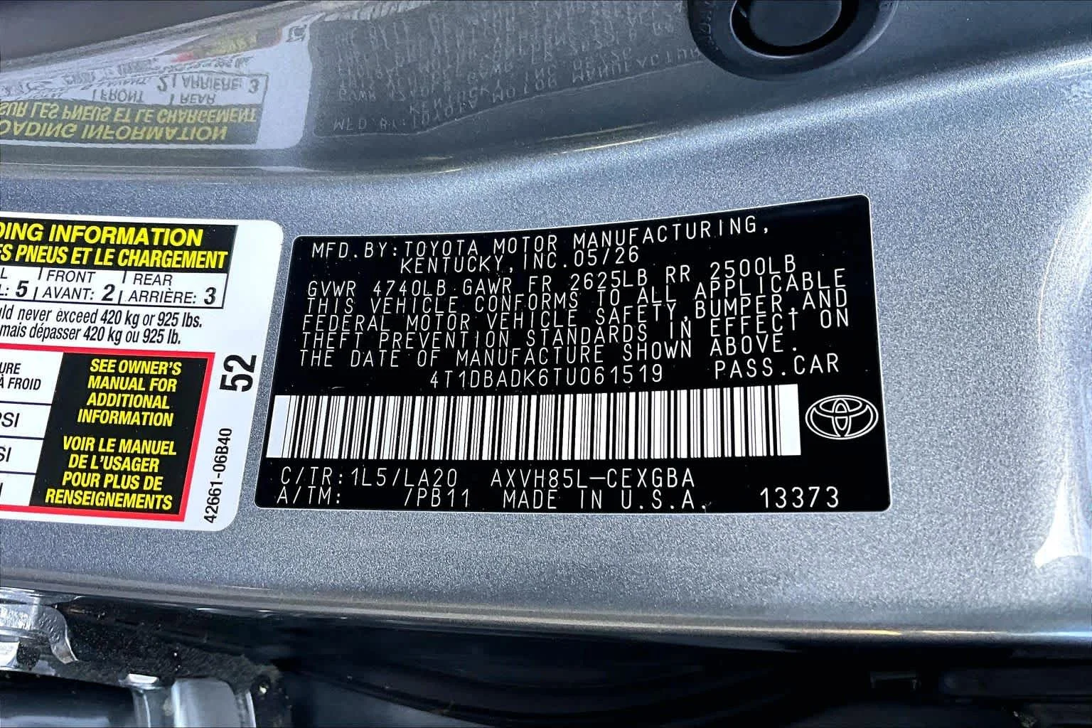 New 2026 Heavy Metal Toyota XLE image 18