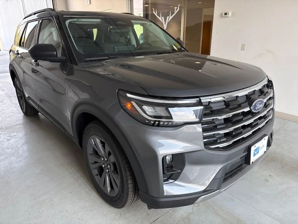 New 2026 Carbonized Gray Metallic Ford Active image 1