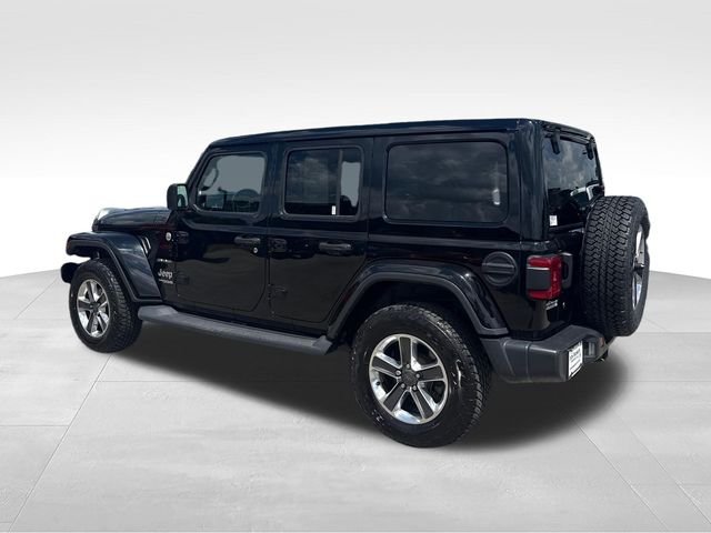 Used 2019 Black Jeep Unlimited Sahara image 3