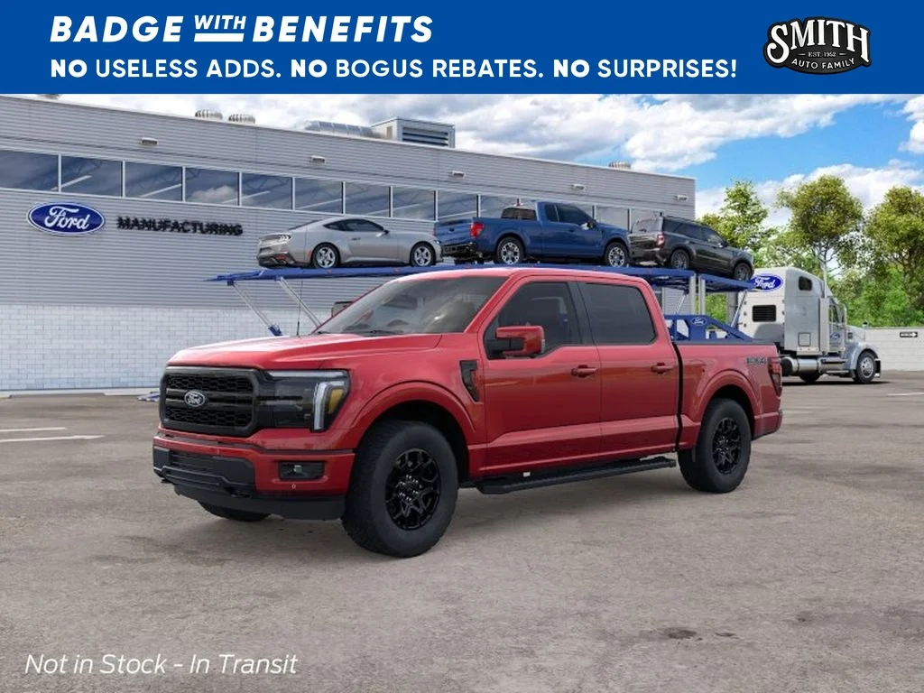New 2026 Ruby Red Metallic Tinted Clearcoat Ford Lariat® image 1