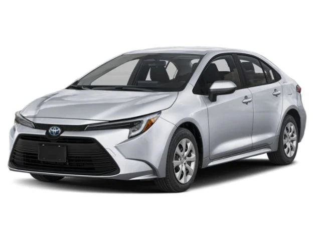 New 2026 Midnight Black Metallic Toyota Hybrid LE image 4