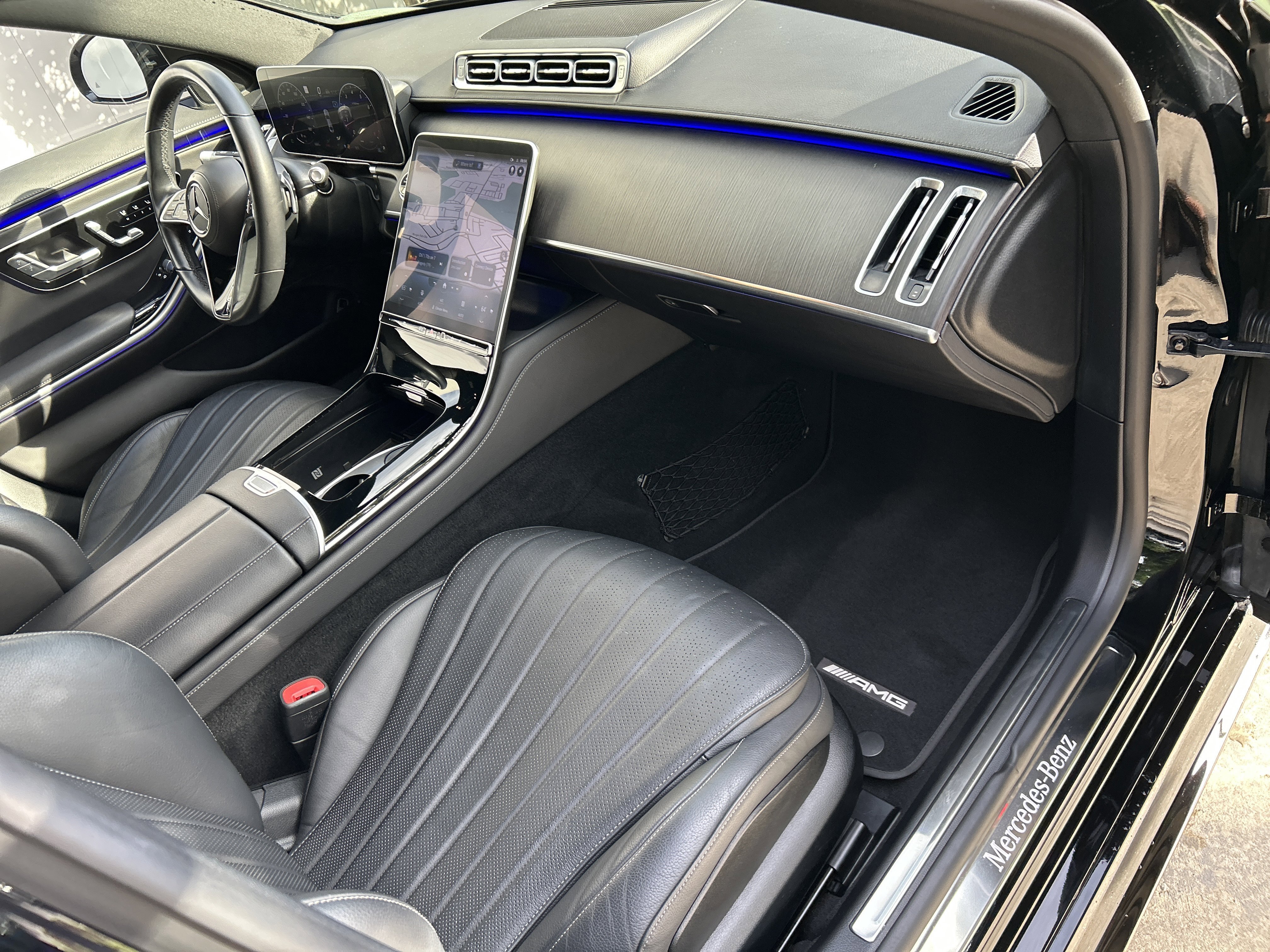 Certified Used 2023 Black Mercedes-Benz S 580 4MATIC® Sedan image 46