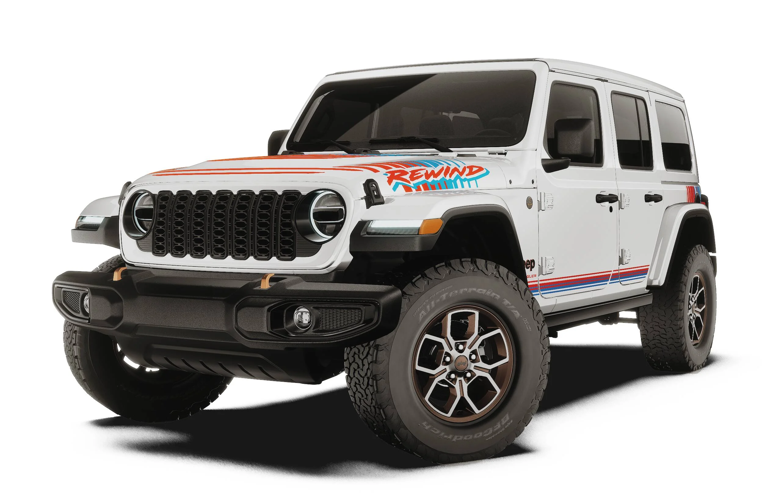 New 2027 Bright White Clear-Coat Paint Jeep  image 13
