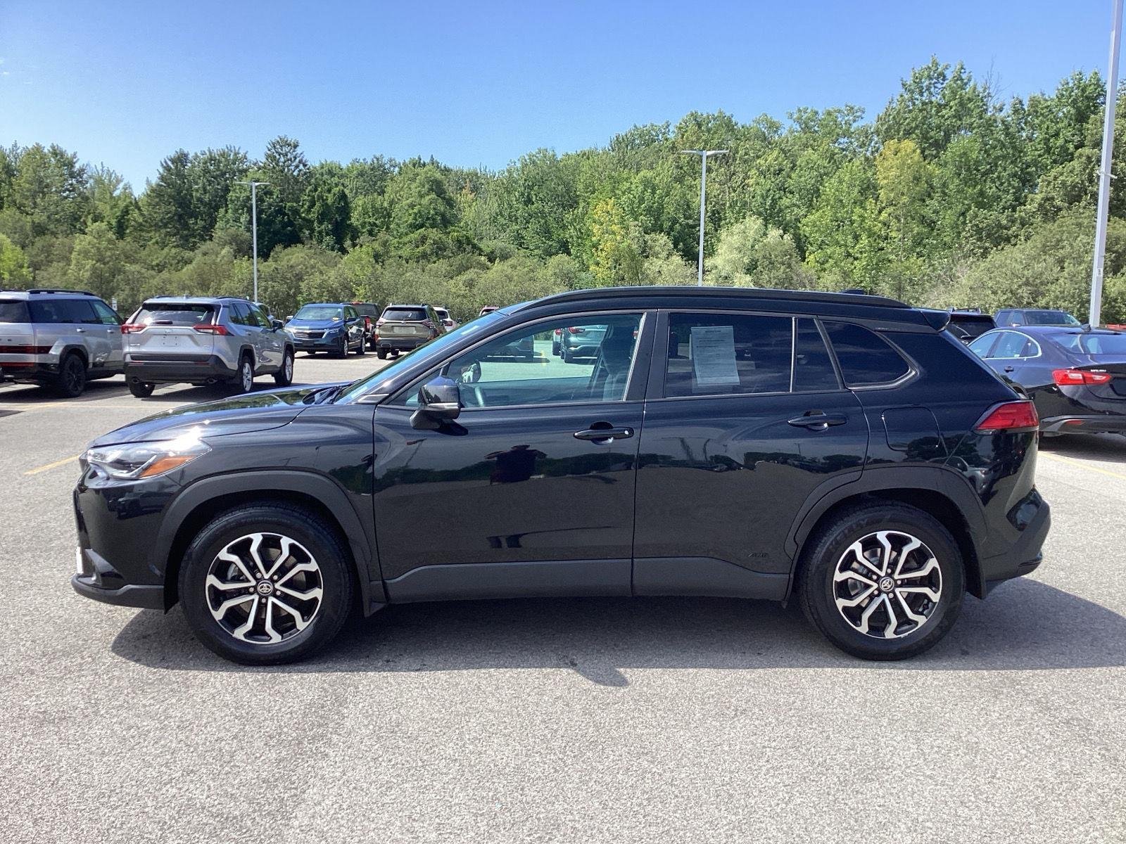 Used 2023 Jet Black Toyota Hybrid SE image 4