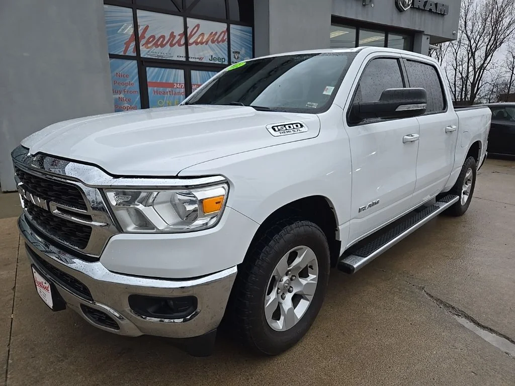 Used 2022 RAM Ram 1500 Pickup Big Horn/Lone Star with VIN 1C6SRFFT5NN261838 for sale in Kansas City