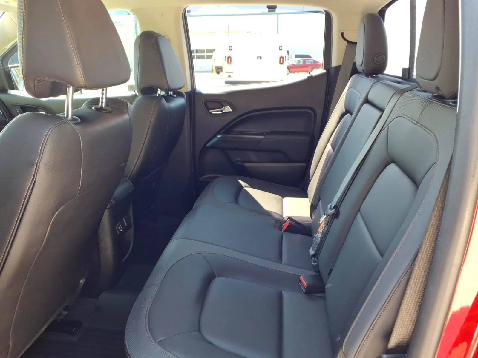Used 2021 Cayenne Red Tintcoat GMC 4WD AT4 with Leather image 26