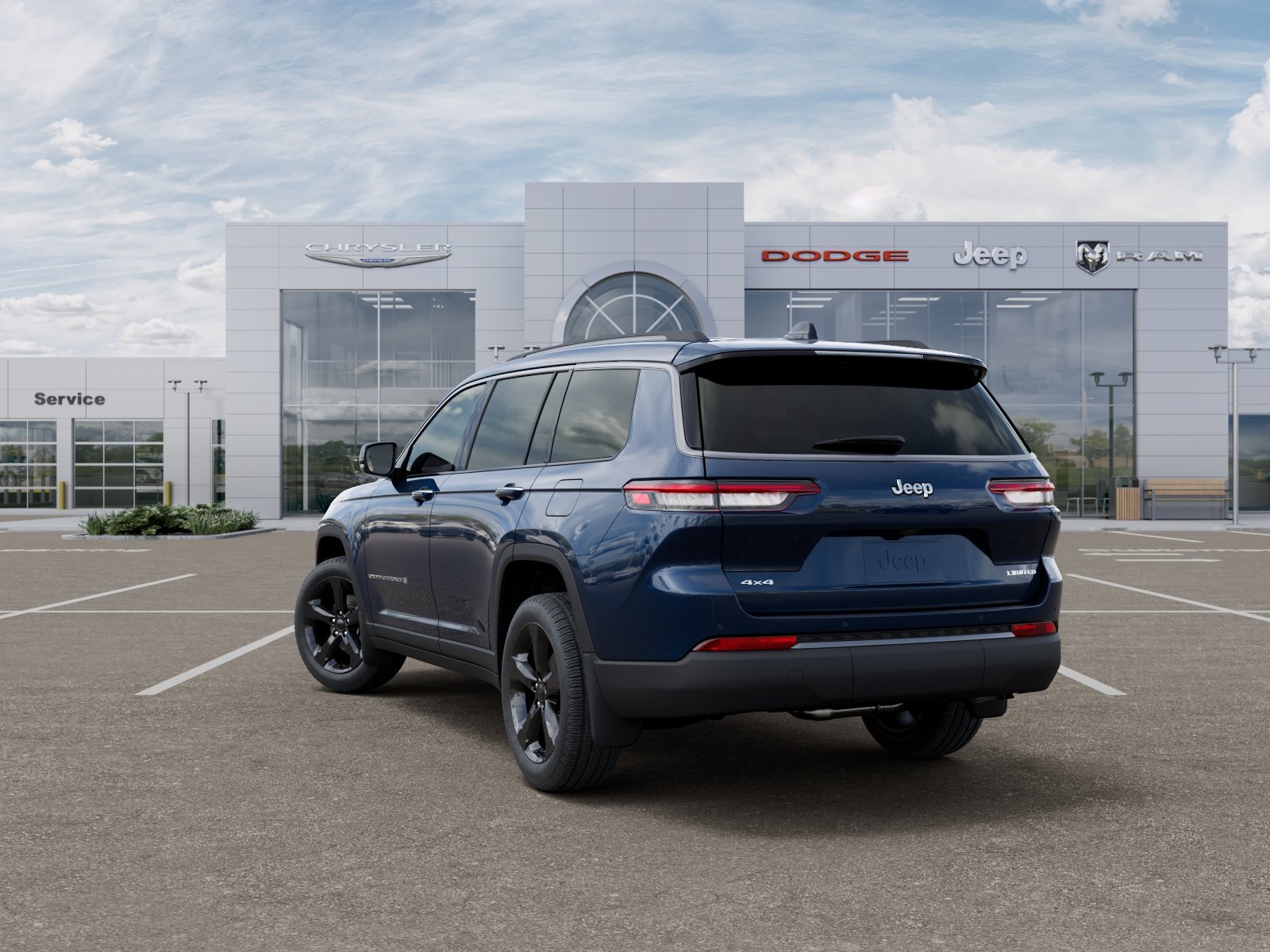 New 2026 Fathom Blue Pearlcoat Jeep Limited image 3