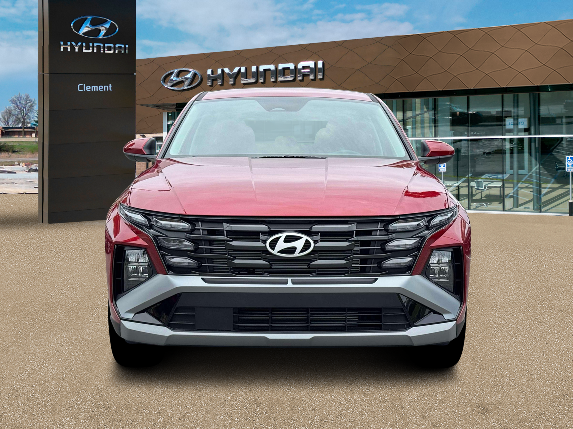 New 2026 Red Hyundai SE AWD image 12