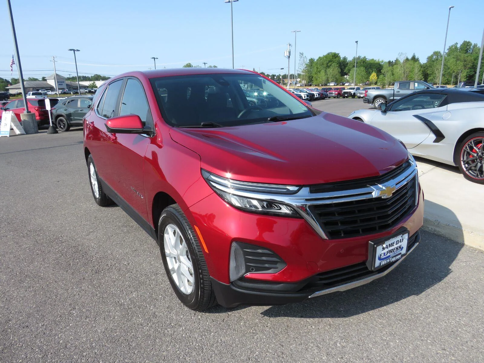 Used 2024 Radiant Red Tintcoat Chevrolet LT image 2