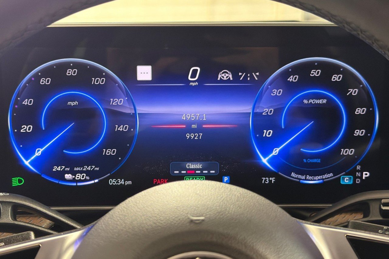 Certified Used 2023 MANUFAKTUR Alpine Grey Mercedes-Benz EQE 350 image 22