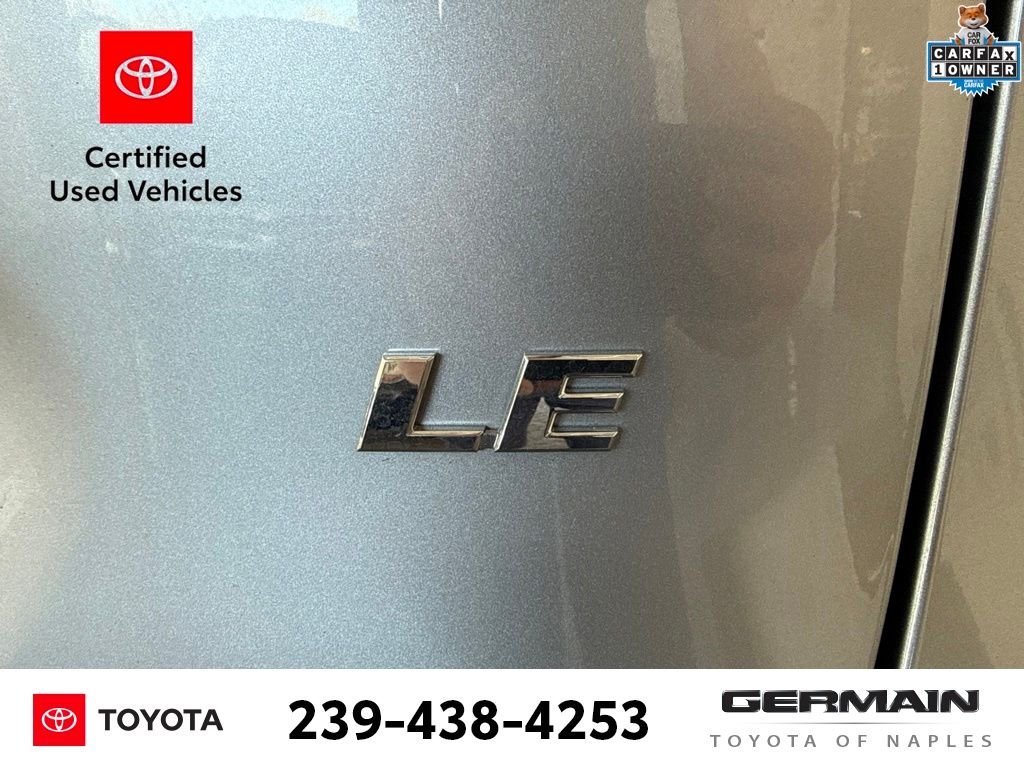 Used 2023 Silver Toyota LE image 6