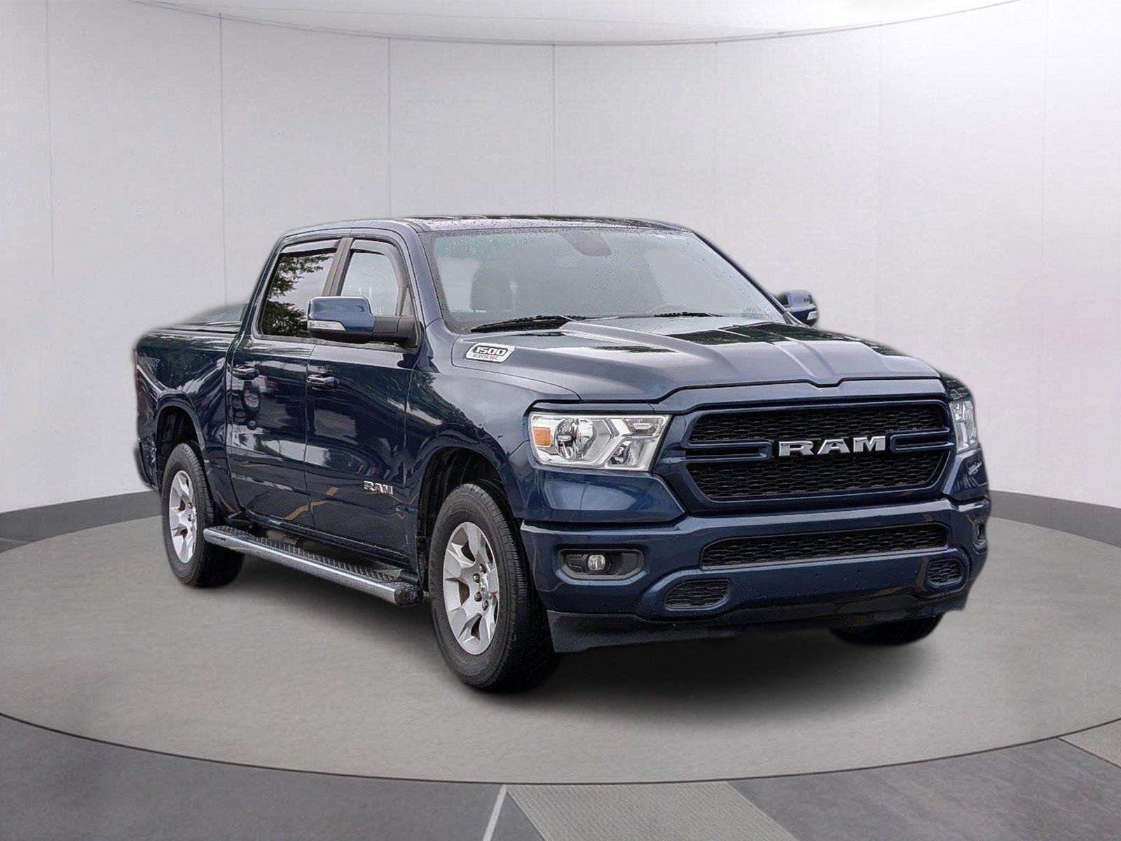 Used 2020 Patriot Blue Pearlcoat Ram Big Horn image 6