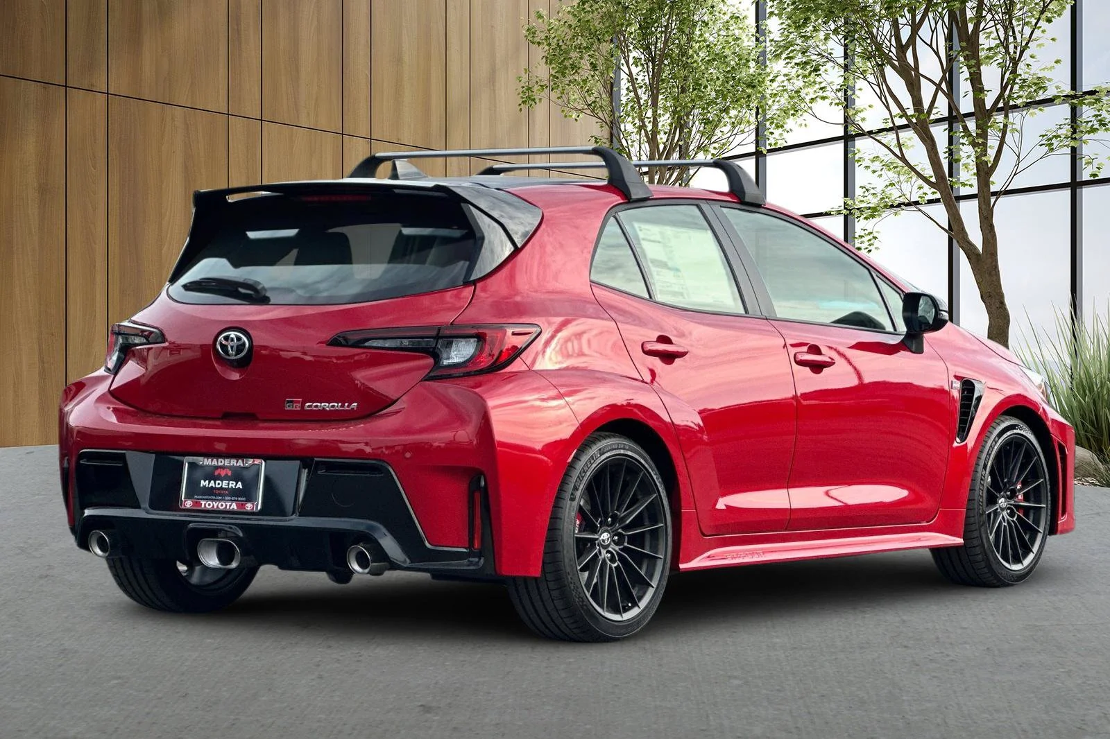 New 2026 Supersonic Red Toyota GR Corolla Premium Plus image 4