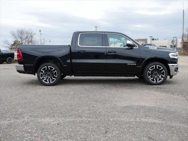 New 2026 Diamond Black Crystal Pearl-Coat Exterior Paint RAM Limited Longhorn image 8
