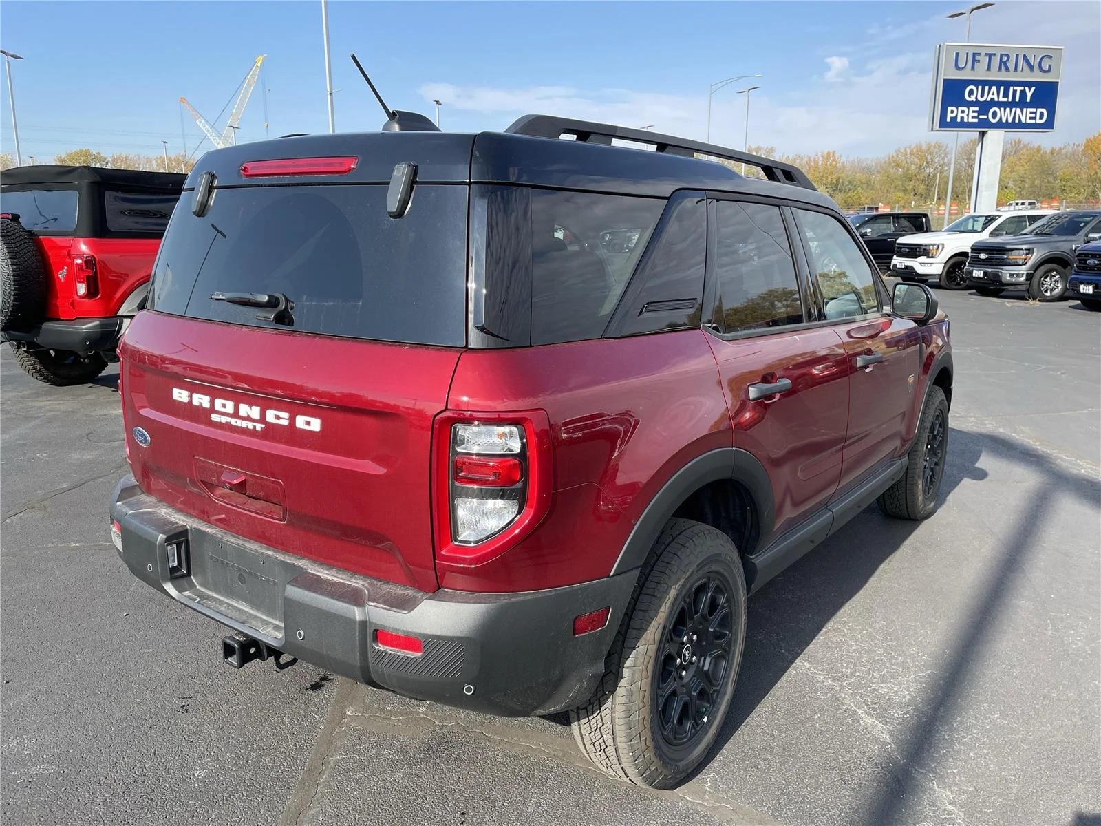 New 2025 Ruby Red Metallic Tinted Clearcoat Ford Badlands image 8