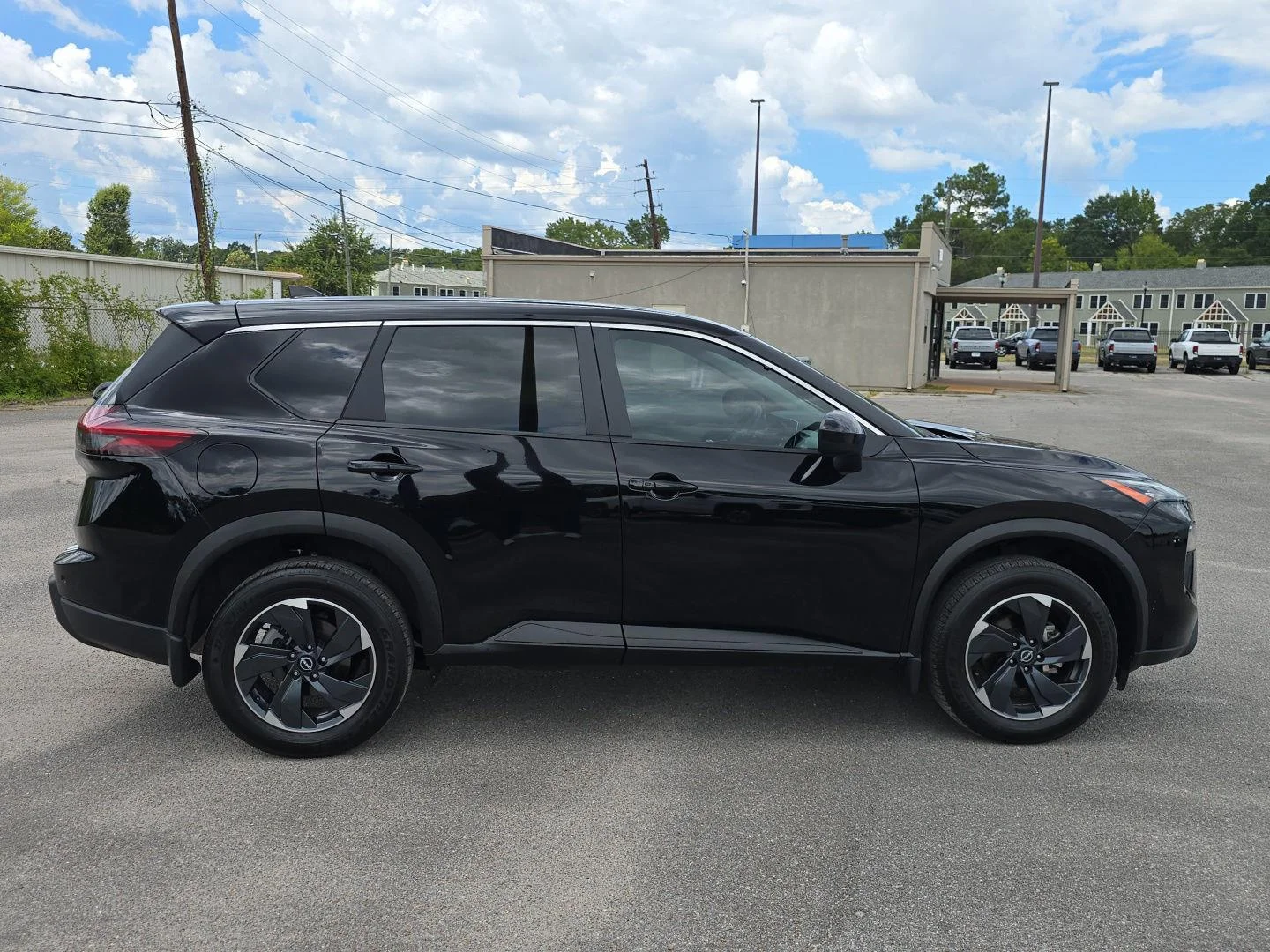 Used 2025 Super Black Nissan SV image 2