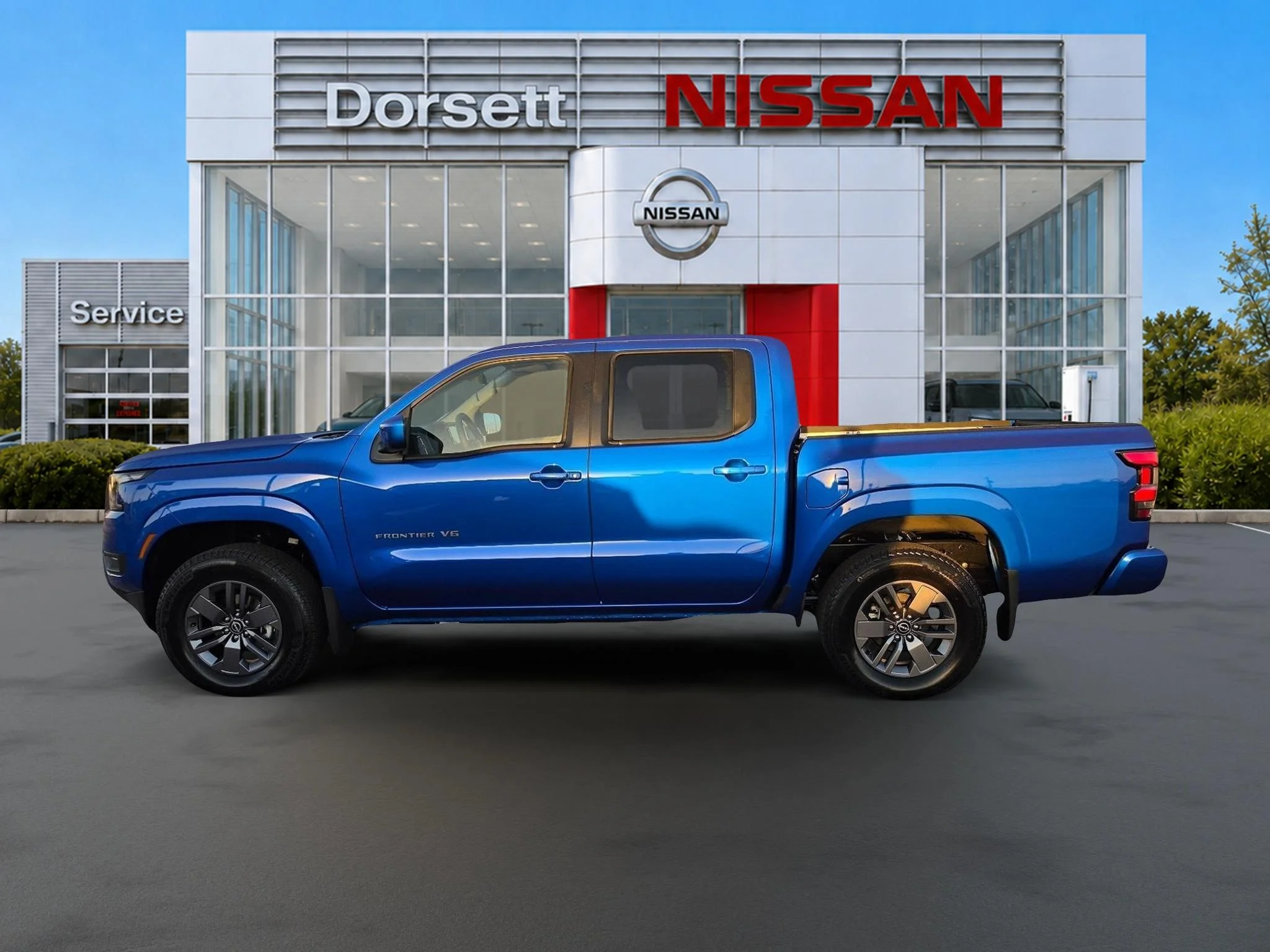 New 2027 Bluestone Pearl Nissan Crew Cab SV image 2