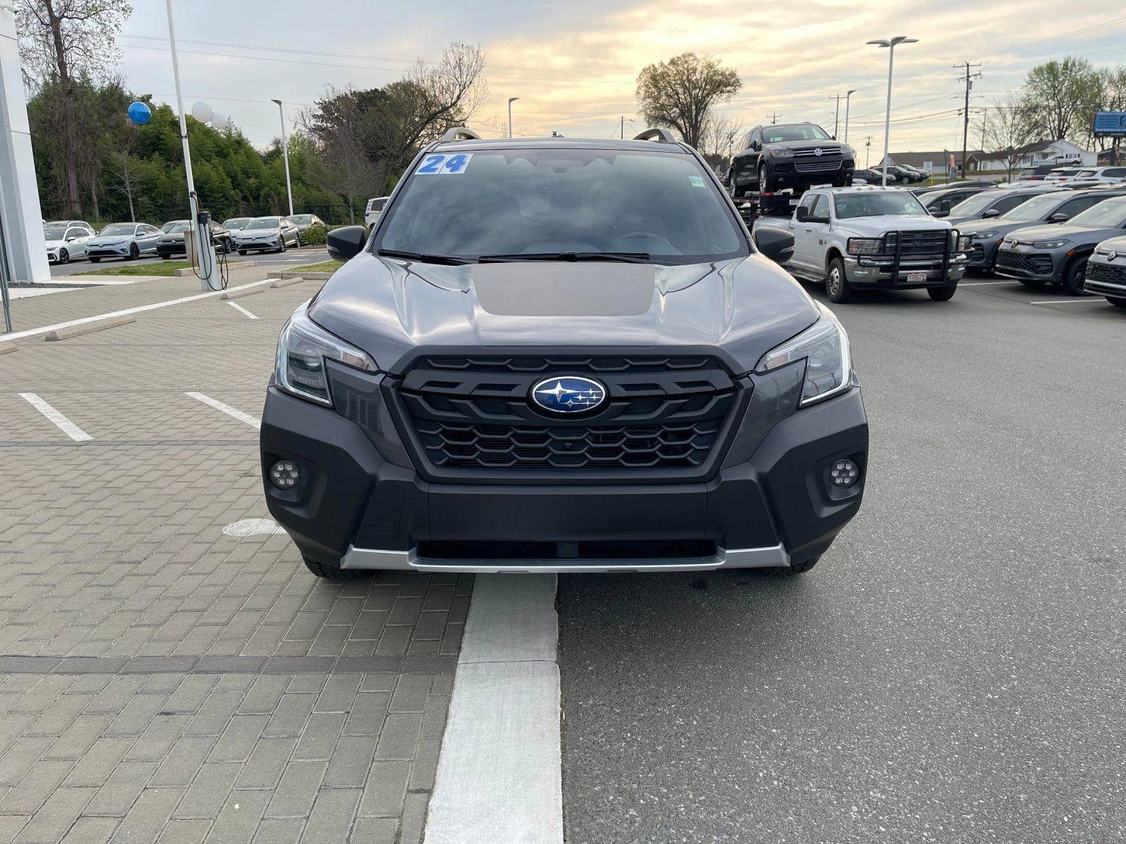 Used 2024 Magnetite Gray Metallic Subaru Wilderness image 8