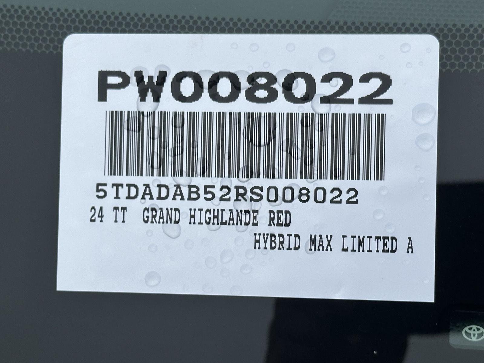 Used 2024 Ruby Flare Pearl Toyota MAX Limited image 15