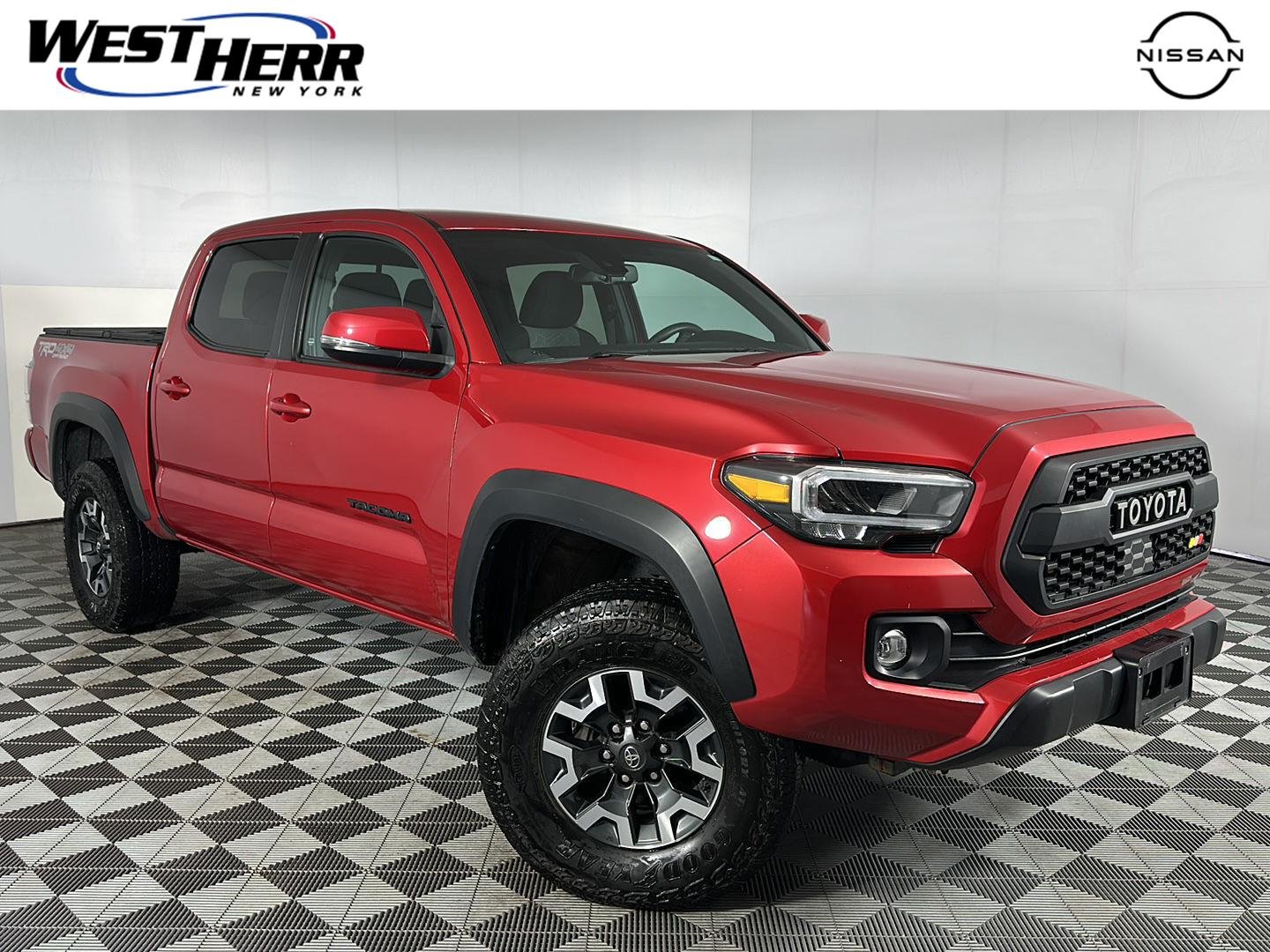 Used 2023 Barcelona Red Metallic Toyota TRD Off-Road image 1