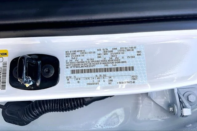 New 2026 White Ford XLT image 13