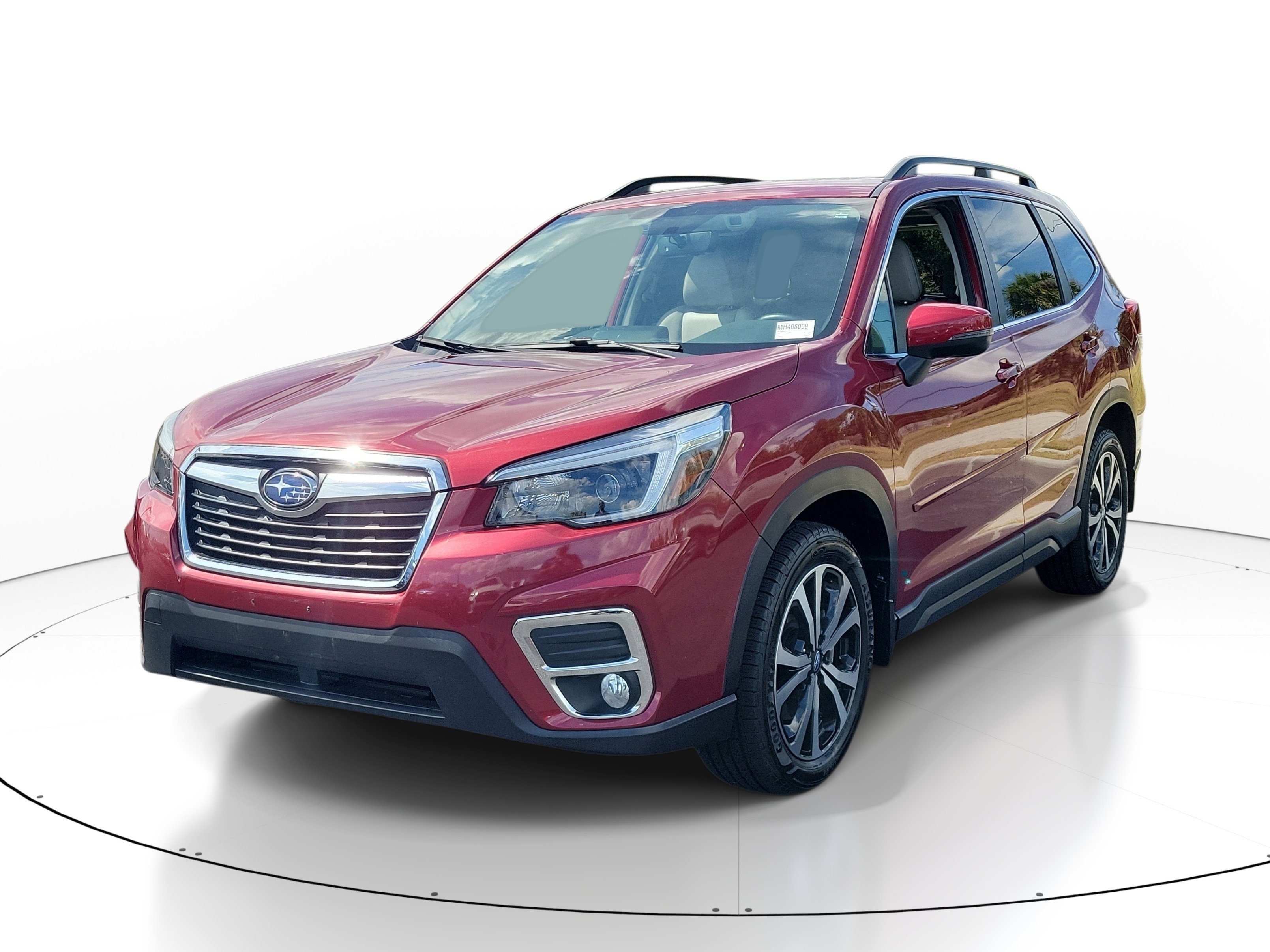 Used 2021 Crimson Red Pearl Subaru Limited image 2