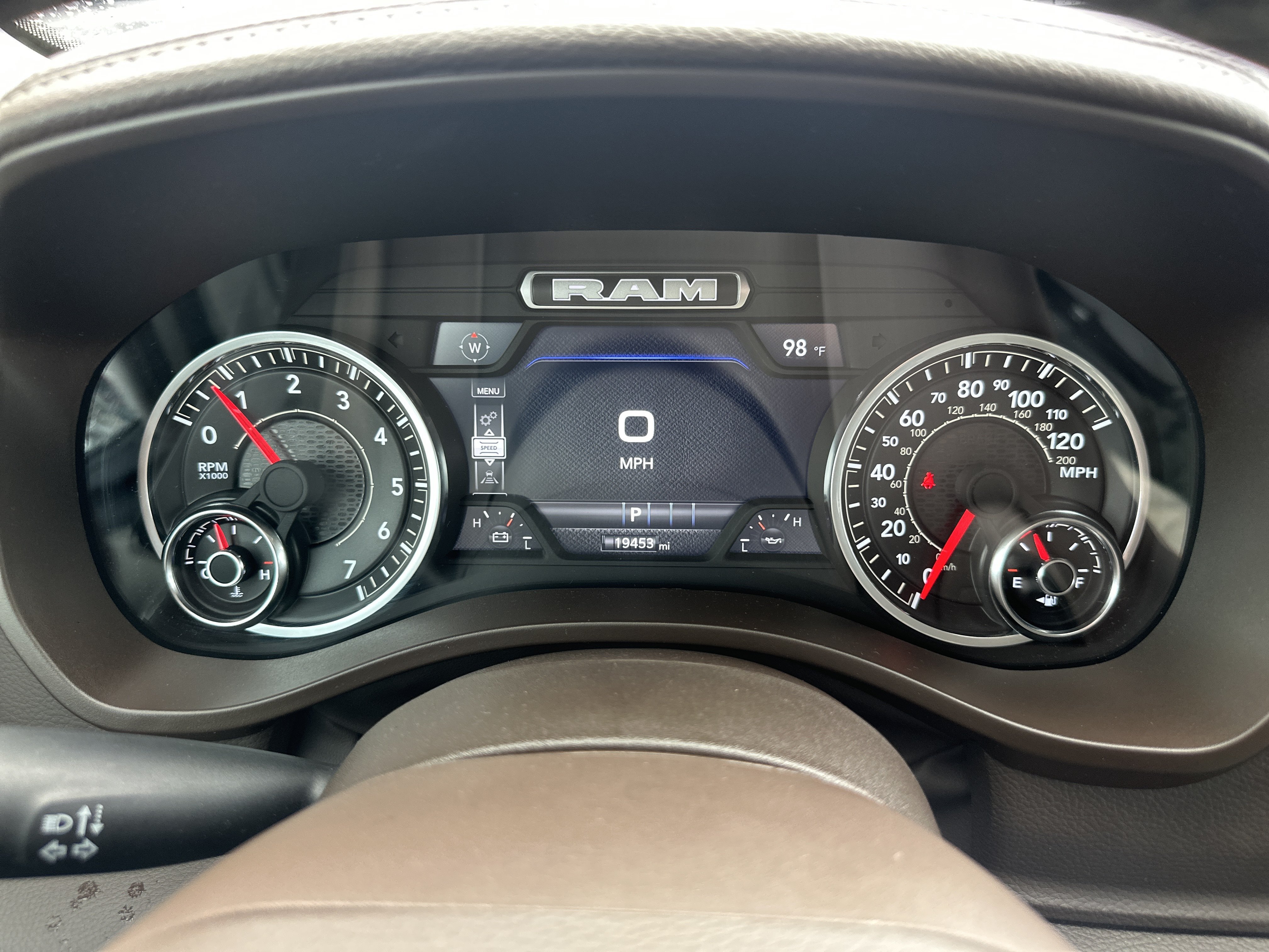 Used 2025 Bright White Clearcoat Ram Laramie image 26