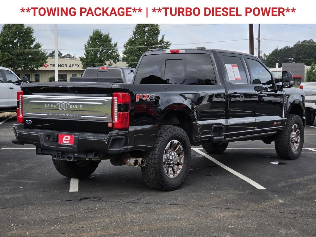 Used 2024 Agate Black Metallic Ford King Ranch image 9